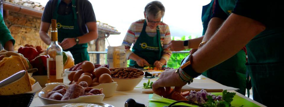 cooking in tuscany
